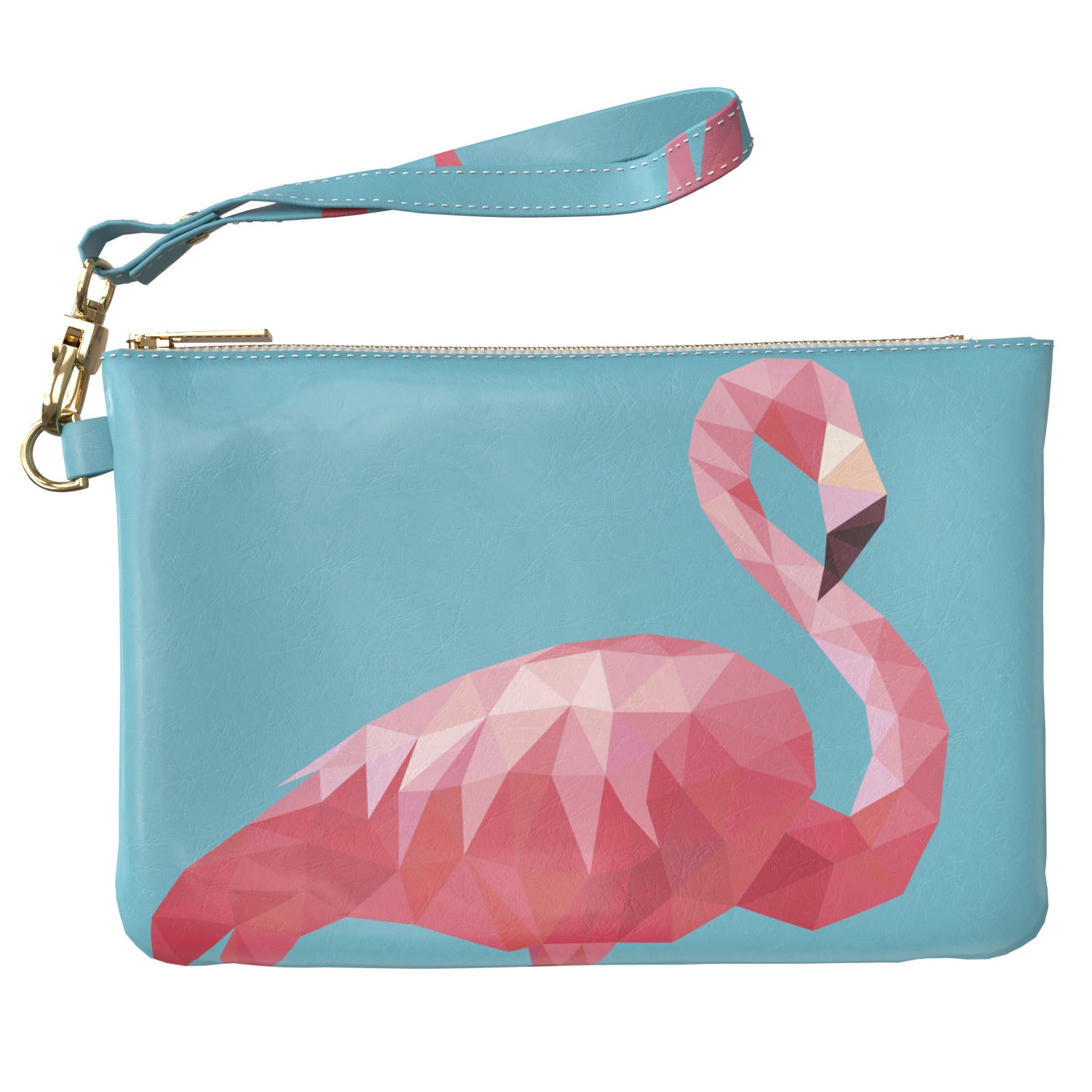 Lex Altern Makeup Bag Abstract Flamingo