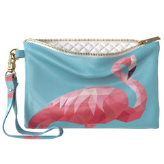 Lex Altern Makeup Bag Abstract Flamingo