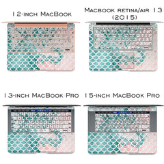 Lex Altern Vinyl MacBook Skin Abstract Scales