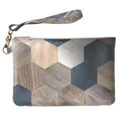 Lex Altern Makeup Bag Wooden Tile