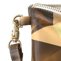 Lex Altern Makeup Bag Gold Texture