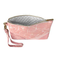 Lex Altern Makeup Bag Pink Marble