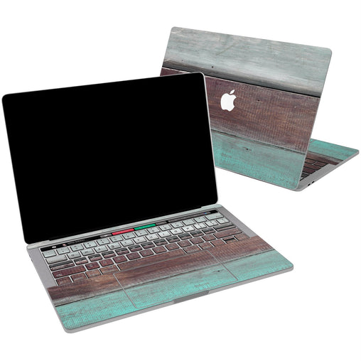 Lex Altern Vinyl MacBook Skin Painted Wood for your Laptop Apple Macbook.