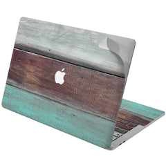 Lex Altern Vinyl MacBook Skin Painted Wood