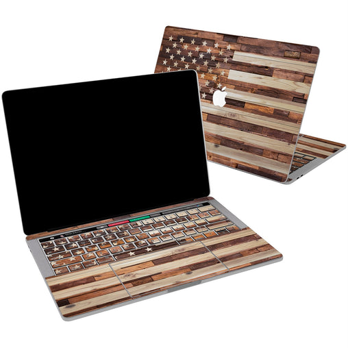 Lex Altern Vinyl MacBook Skin American Flag for your Laptop Apple Macbook.