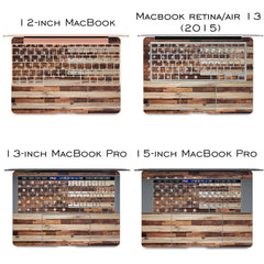 Lex Altern Vinyl MacBook Skin American Flag