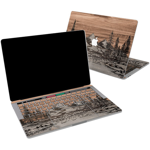 Lex Altern Vinyl MacBook Skin Scenery Wood for your Laptop Apple Macbook.