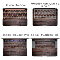 Lex Altern Vinyl MacBook Skin Oak Texture