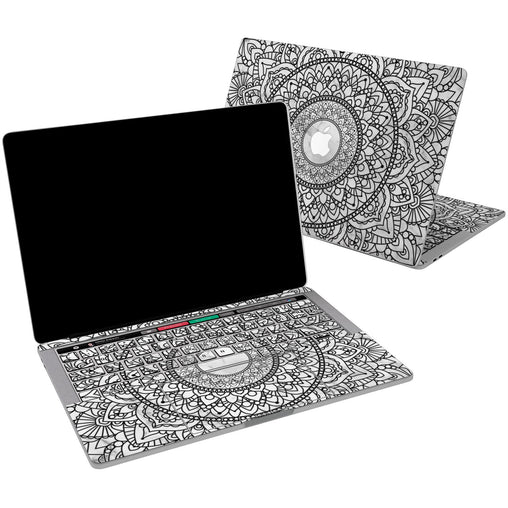 Lex Altern Vinyl MacBook Skin Marble Mandala  for your Laptop Apple Macbook.