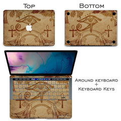 Lex Altern Vinyl MacBook Skin Egyptian Design