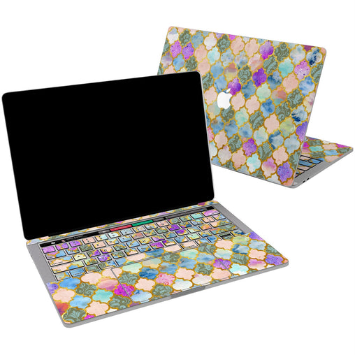 Lex Altern Vinyl MacBook Skin Bohemian Tile for your Laptop Apple Macbook.