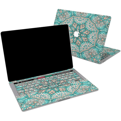 Lex Altern Vinyl MacBook Skin Moroccan Mosaic for your Laptop Apple Macbook.