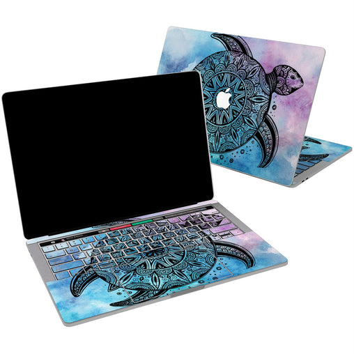 Lex Altern Vinyl MacBook Skin Tribal Turtle for your Laptop Apple Macbook.