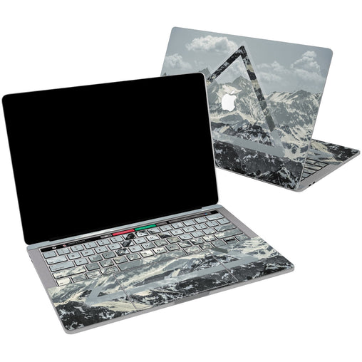 Lex Altern Vinyl MacBook Skin Mountain Triangle for your Laptop Apple Macbook.
