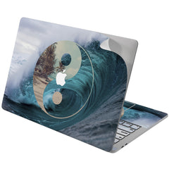 Lex Altern Vinyl MacBook Skin Ying Yang Wave