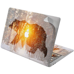 Lex Altern Vinyl MacBook Skin Forest Bear