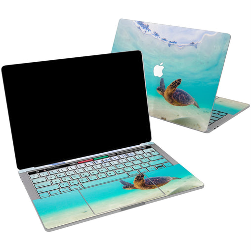 Lex Altern Vinyl MacBook Skin Ocean Turtle for your Laptop Apple Macbook.