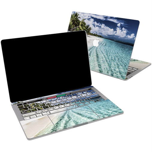 Lex Altern Vinyl MacBook Skin Tropical Beach for your Laptop Apple Macbook.