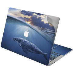 Lex Altern Vinyl MacBook Skin Swimming Whale