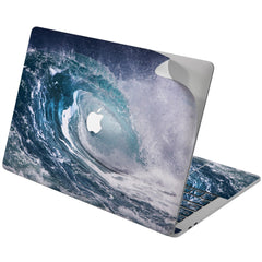 Lex Altern Vinyl MacBook Skin Blue Wave