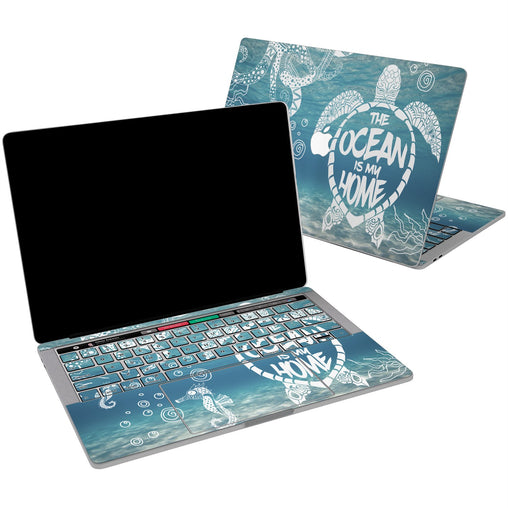 Lex Altern Vinyl MacBook Skin The Ocean is My Home for your Laptop Apple Macbook.