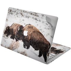 Lex Altern Vinyl MacBook Skin Bison in Snow
