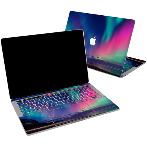 Lex Altern Vinyl MacBook Skin Northern Lights for your Laptop Apple Macbook.
