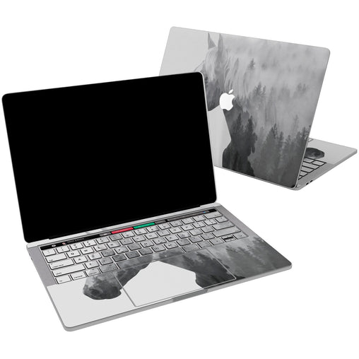 Lex Altern Vinyl MacBook Skin Foggy Horse for your Laptop Apple Macbook.
