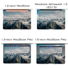 Lex Altern Vinyl MacBook Skin Mountain Range