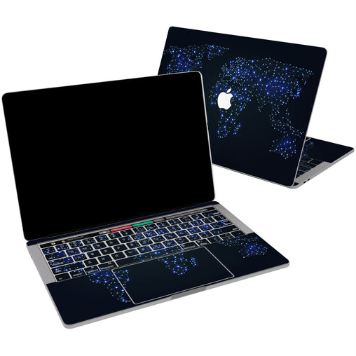 Lex Altern Vinyl MacBook Skin Digital World  for your Laptop Apple Macbook.