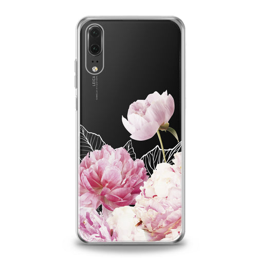 Lex Altern Peony Flowers Huawei Honor Case