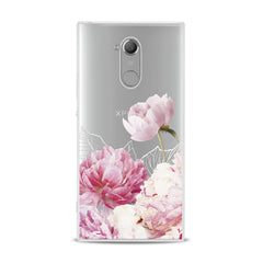 Lex Altern TPU Silicone Sony Xperia Case Peony Flowers