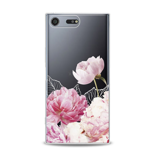 Lex Altern Peony Flowers Sony Xperia Case
