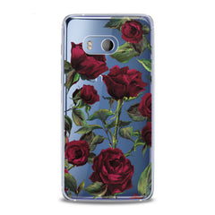 Lex Altern TPU Silicone HTC Case Red Roses