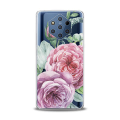 Lex Altern TPU Silicone Nokia Case Pink Roses Art