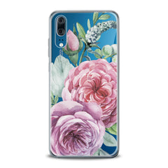 Lex Altern TPU Silicone Huawei Honor Case Pink Roses Art