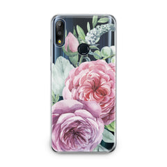 Lex Altern TPU Silicone Asus Zenfone Case Pink Roses Art