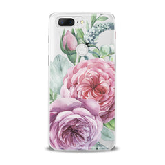 Lex Altern Pink Roses Art OnePlus Case