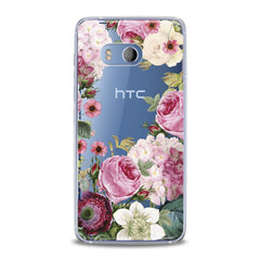 Lex Altern TPU Silicone HTC Case Peony Rose