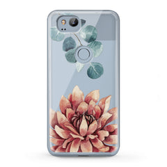 Lex Altern TPU Silicone Google Pixel Case Chrysanthemum