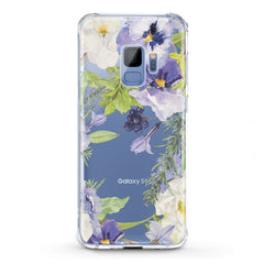 Lex Altern TPU Silicone Samsung Galaxy Case Pansies Flowers