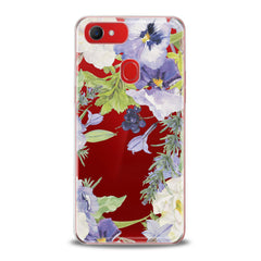 Lex Altern TPU Silicone Oppo Case Pansies Flowers
