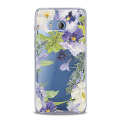 Lex Altern Pansies Flowers HTC Case