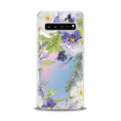 Lex Altern TPU Silicone Samsung Galaxy Case Pansies Flowers