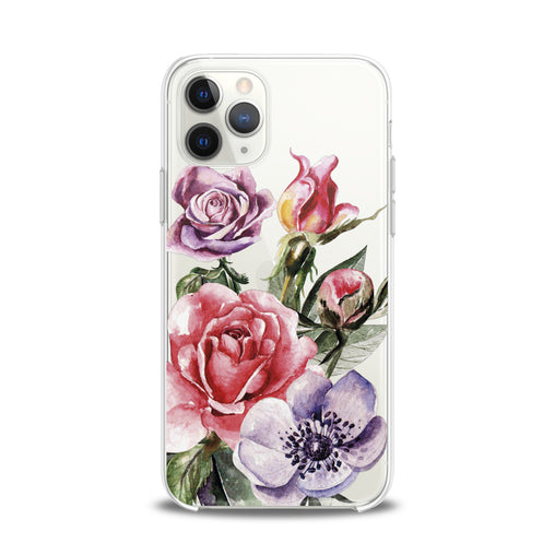 Lex Altern TPU Silicone iPhone Case Roses Boquet