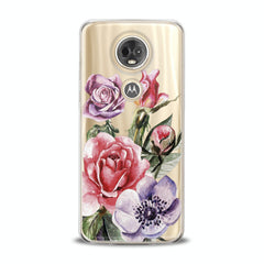 Lex Altern TPU Silicone Motorola Case Roses Boquet