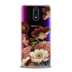 Lex Altern TPU Silicone Oppo Case Red Flowers Print
