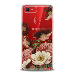 Lex Altern TPU Silicone Oppo Case Red Flowers Print