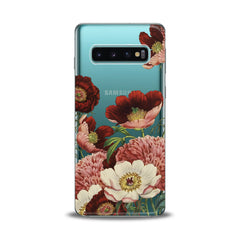 Lex Altern TPU Silicone Samsung Galaxy Case Red Flowers Print