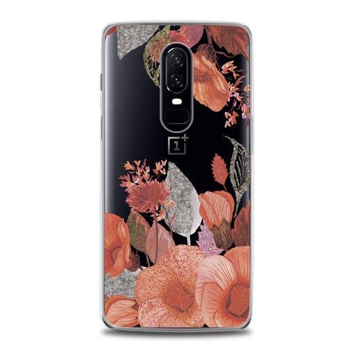 Lex Altern Glitter Flowers OnePlus Case